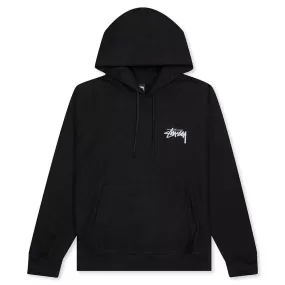 8 Ball Fade Hoodie - Black