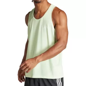 adidas Own The Run Mens Running Vest - Green