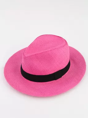 Birago - Hat Med Sort Bånd Pink