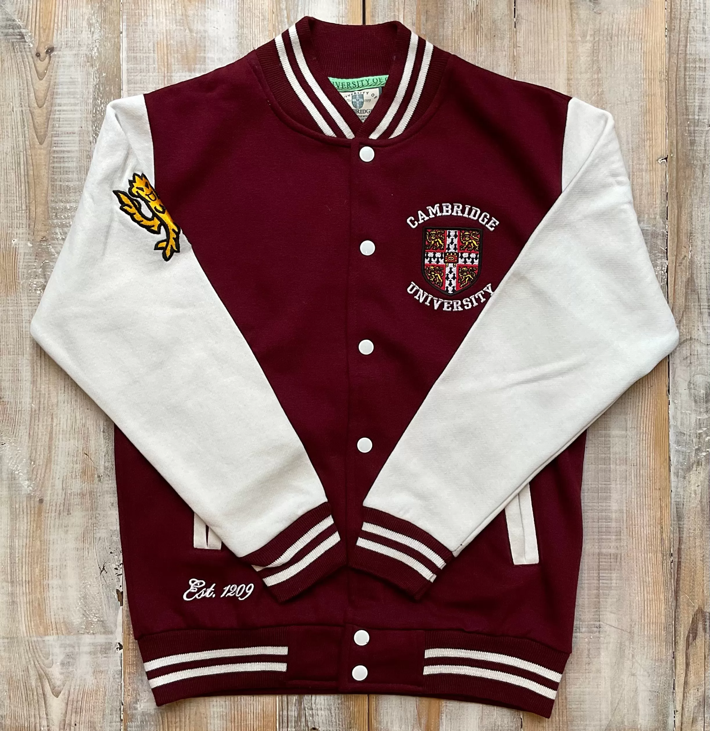 Cambridge University Baseball Jacket - Adult