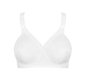 Cross Your Heart Non Wire Bra - White