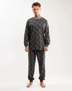 Newcastle United Men's Black Pyjama Set