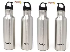 Pigeon Stainless Steel Water Bottle 750ml (Set of 4)