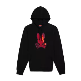 Psycho Bunny Apple Valley Embroidered Hoodie (Black)